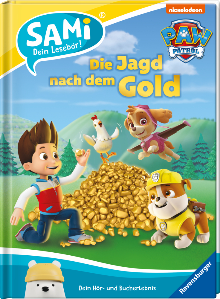 Bild: 4005556000975 | Ravensburger 00097 - SAMi, dein Lesebär, Starter-Set - PAW Patrol,...