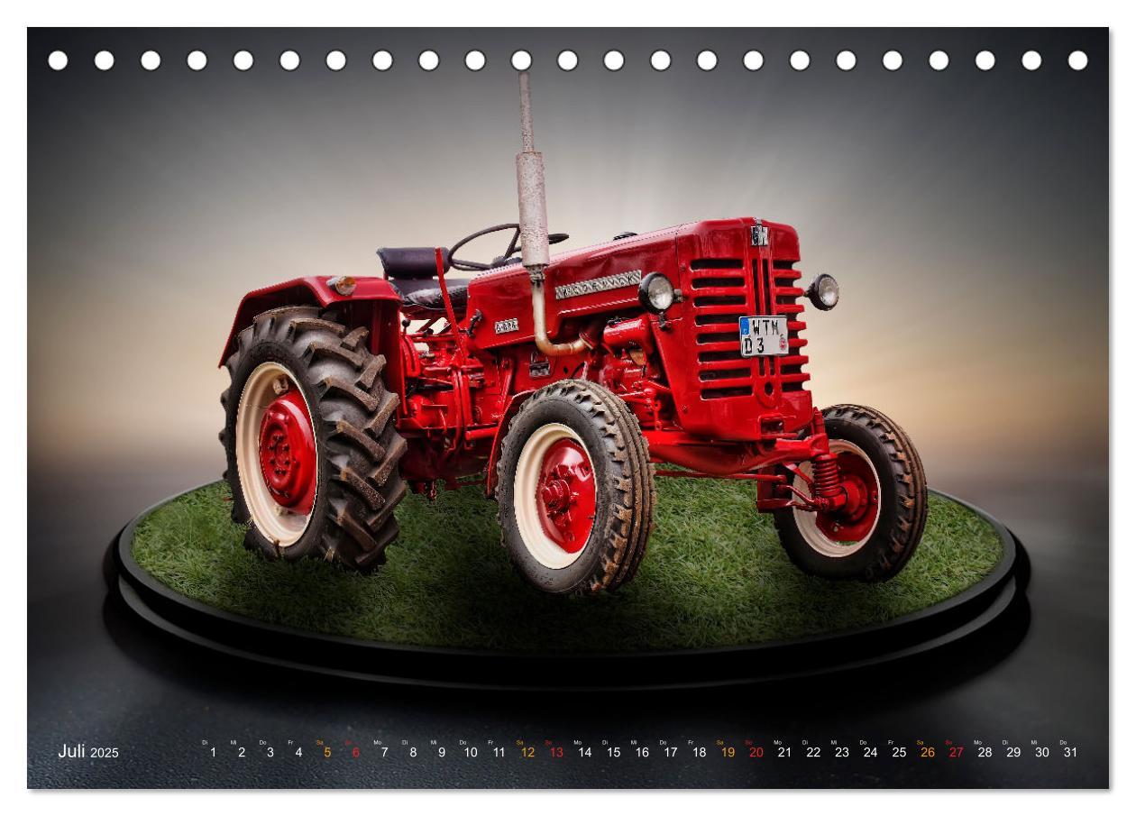 Bild: 9783435094806 | Traktor - Giganten (Tischkalender 2025 DIN A5 quer), CALVENDO...