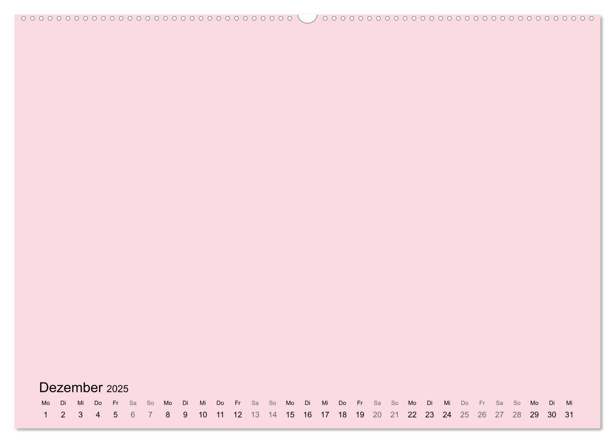 Bild: 9783435215393 | DIY Bastel-Kalender -Warme Pastell Farben- Zum Selbstgestalten...