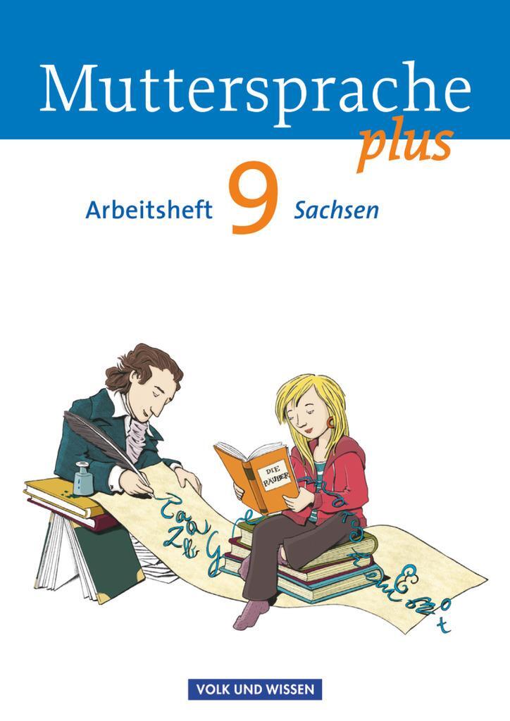 Cover: 9783060627554 | Muttersprache plus 9. Schuljahr. Arbeitsheft Sachsen | Geerken (u. a.)