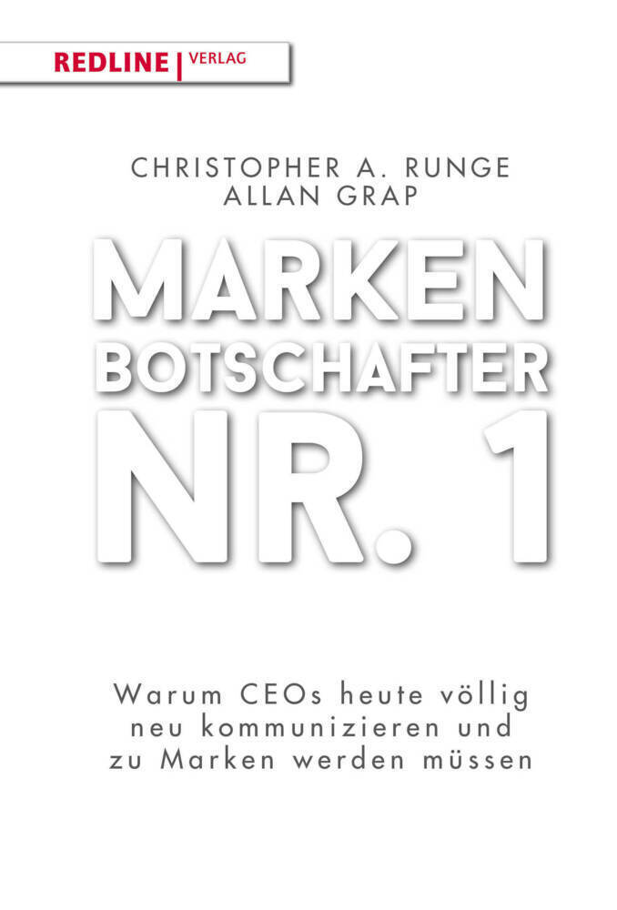 Cover: 9783868817232 | Markenbotschafter Nr. 1 | Christopher A. Runge (u. a.) | Buch | 224 S.