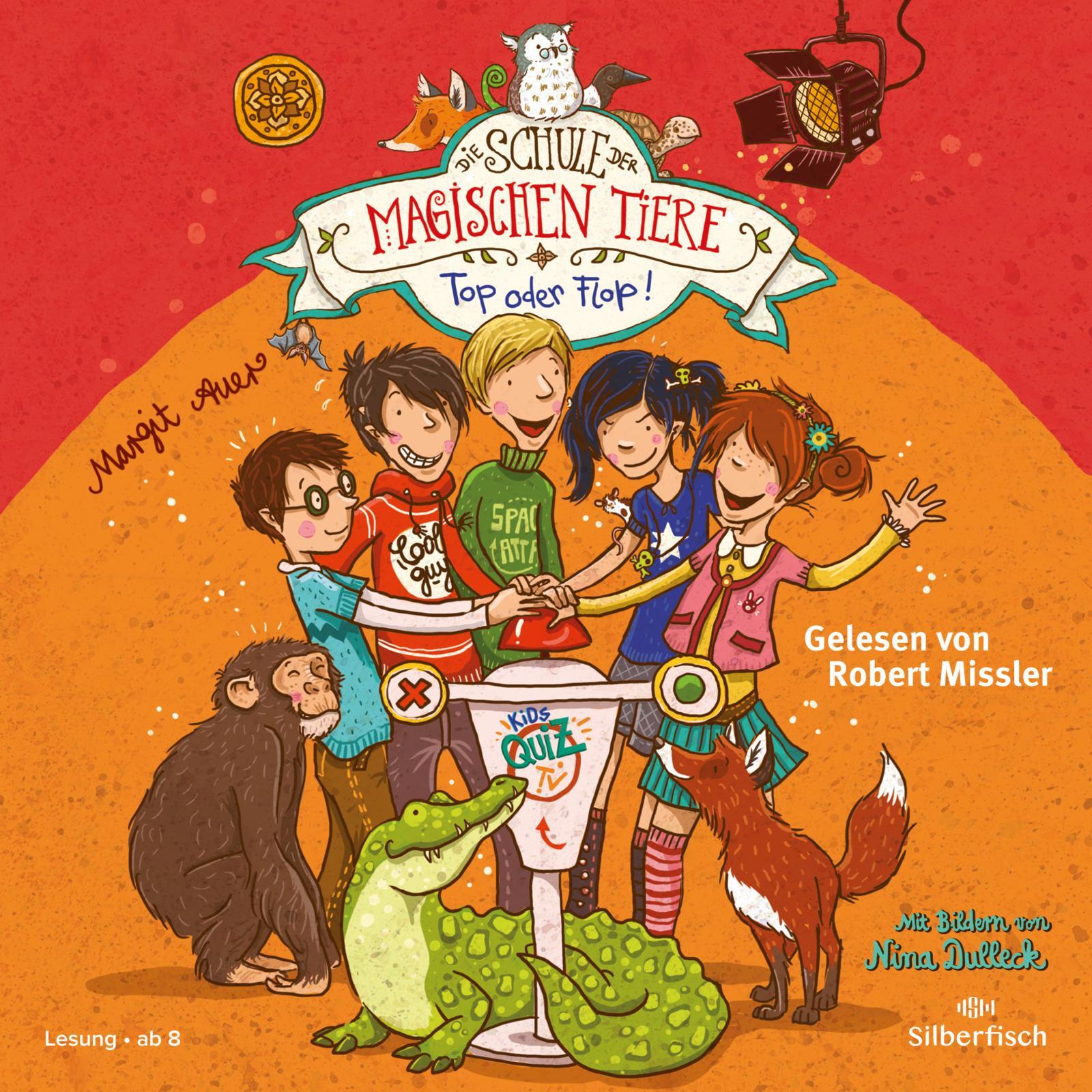 Cover: 9783867425537 | Die Schule der magischen Tiere 05: Top oder Flop! | Margit Auer | CD