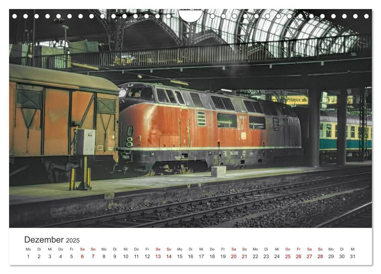 Bild: 9783435291748 | Deutsche Diesellokomotiven (Wandkalender 2025 DIN A4 quer),...