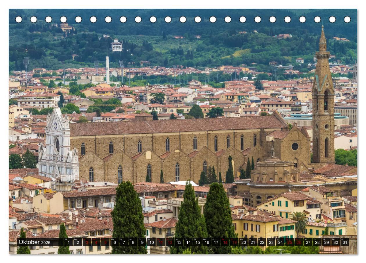 Bild: 9783435455393 | Impressionen aus FLORENZ (Tischkalender 2025 DIN A5 quer), CALVENDO...