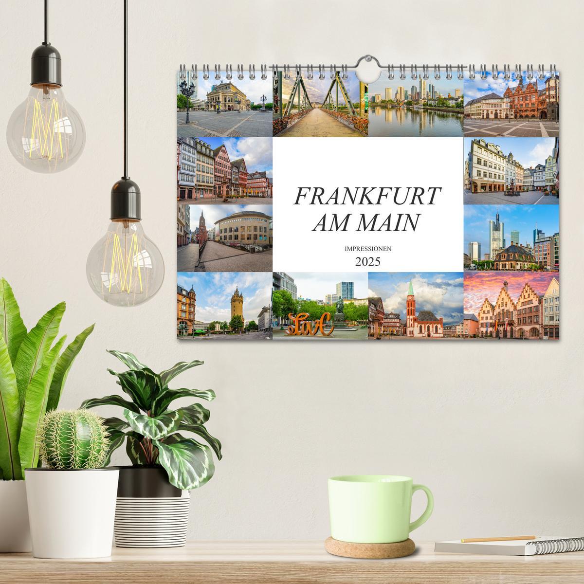 Bild: 9783435214693 | Frankfurt am Main Impressionen (Wandkalender 2025 DIN A4 quer),...