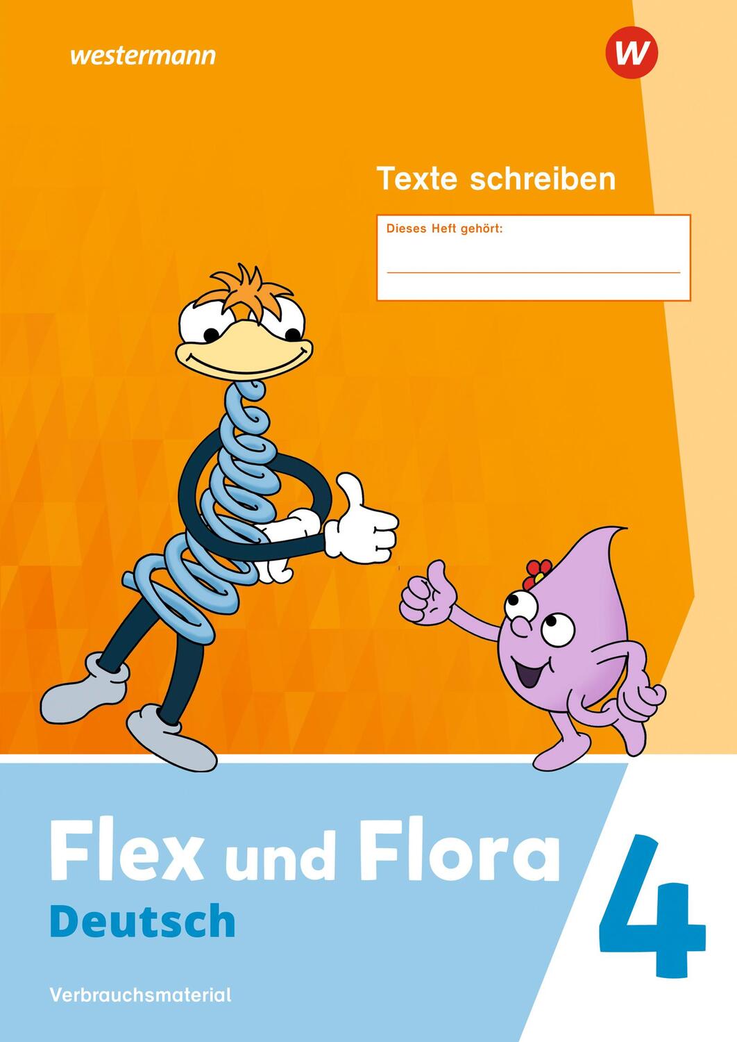 Cover: 9783141041897 | Flex und Flora 4. Heft Texte schreiben. Verbrauchsmaterial | Broschüre