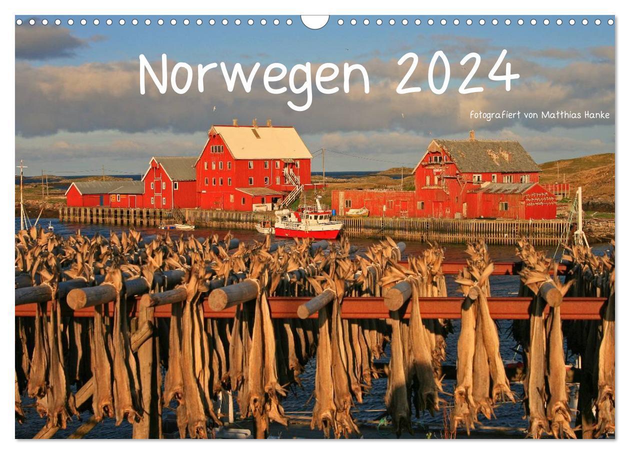 Cover: 9783675706361 | Norwegen 2024 (Wandkalender 2024 DIN A3 quer), CALVENDO Monatskalender