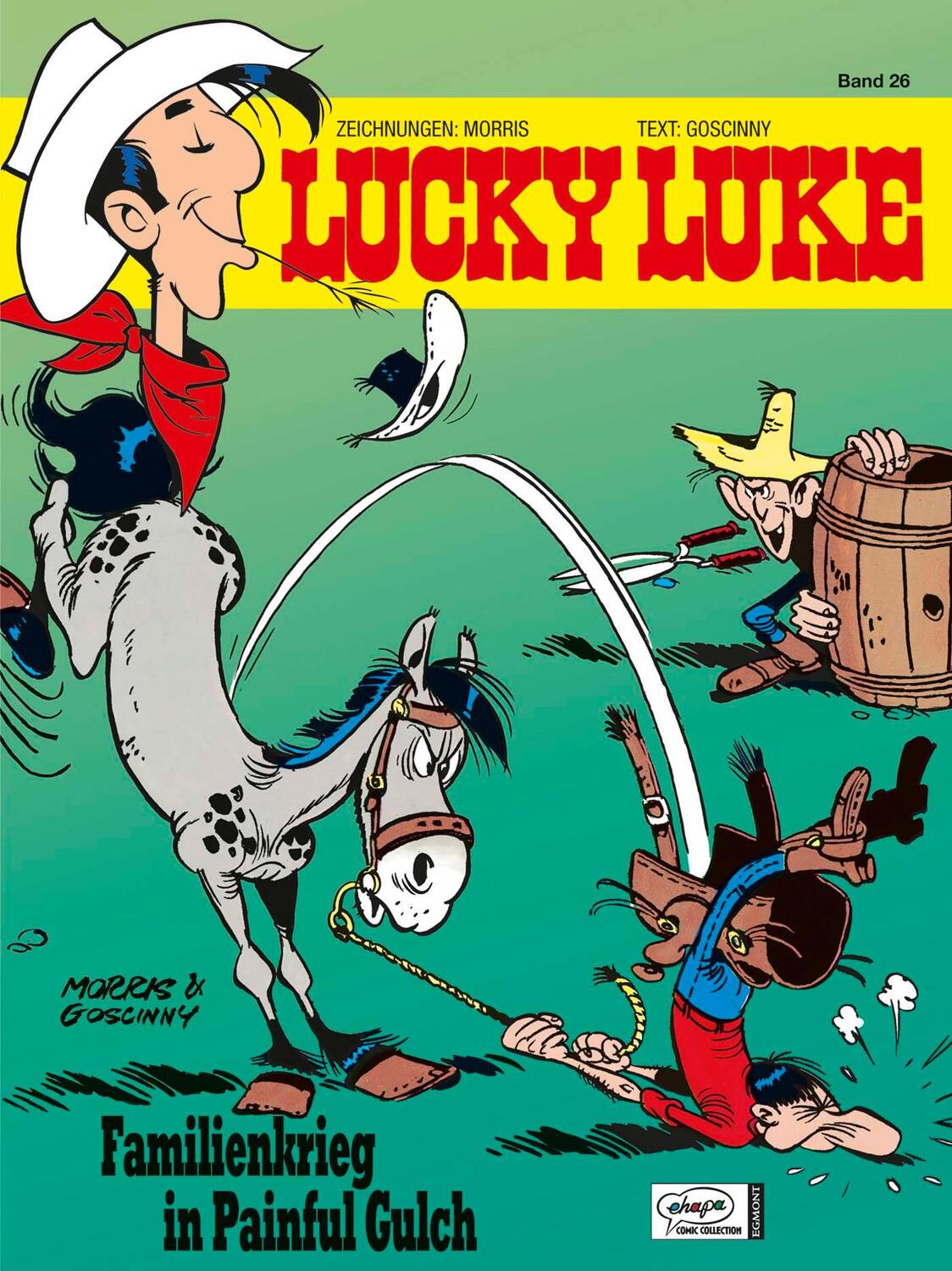 Cover: 9783770401376 | Lucky Luke 26 - Familienkrieg in Painful Gulch | Morris (u. a.) | Buch