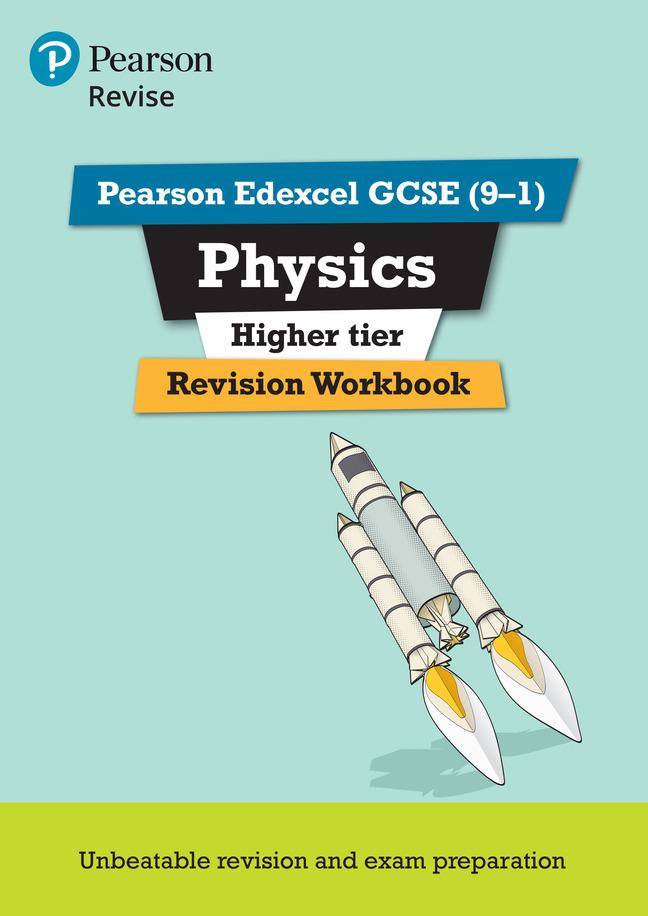 Cover: 9781292133683 | Pearson REVISE Edexcel GCSE Physics Higher Revision Workbook: For...