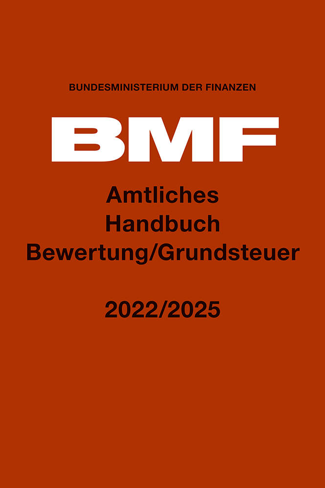 Cover: 9783415072466 | Amtliches Handbuch Bewertung/Grundsteuer 2022/2025 | Finanzen | Buch