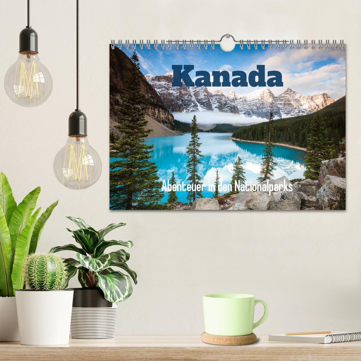 Bild: 9783435039159 | Kanada - Abenteuer in den Nationalparks (Wandkalender 2025 DIN A4...