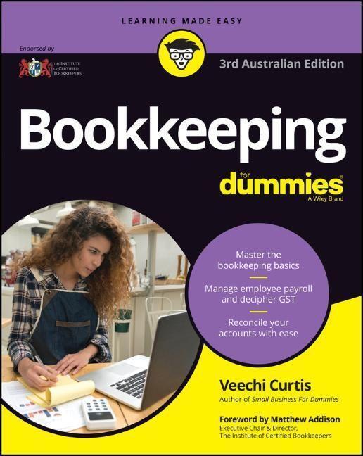 Cover: 9780730384731 | Bookkeeping for Dummies | Veechi Curtis | Taschenbuch | Englisch