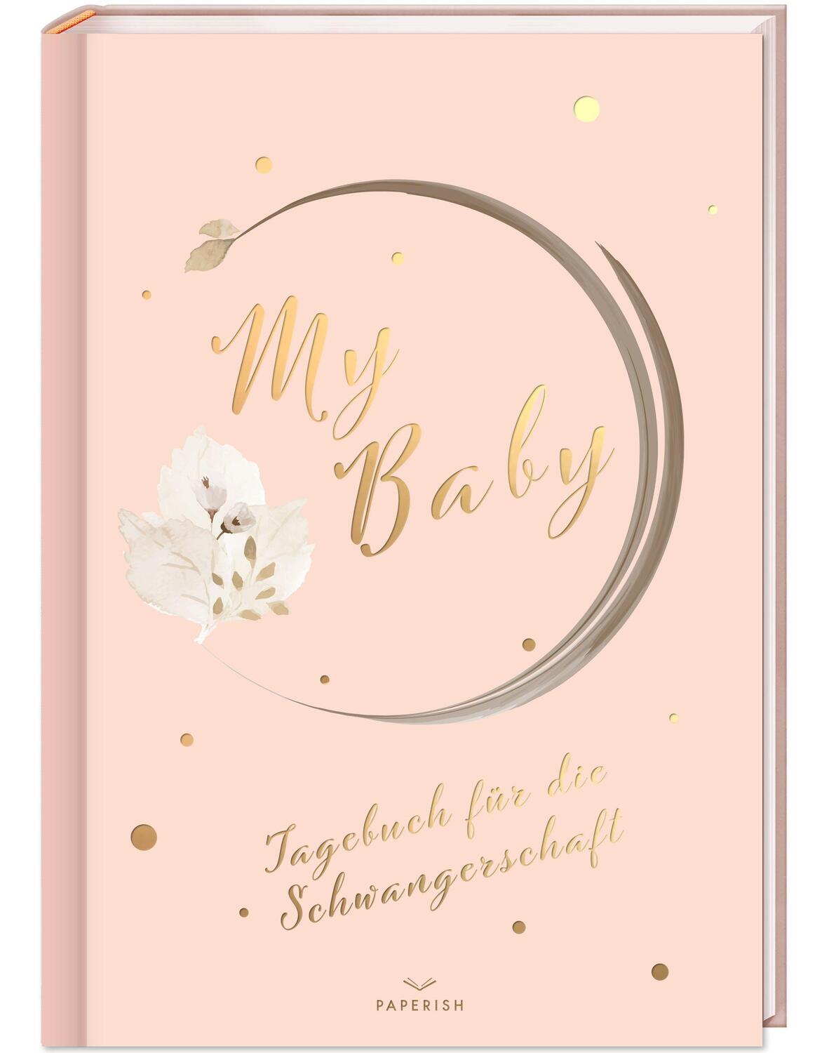Cover: 9783968950136 | My Baby - Tagebuch für die Schwangerschaft | Pia Loewe | Buch | 2021