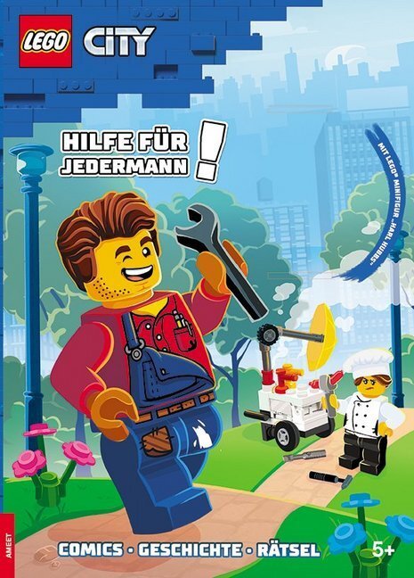 Cover: 9783960804307 | LEGO City - Hilfe für Jedermann!, m. Lego Minifigur 'Harl Hubbs'