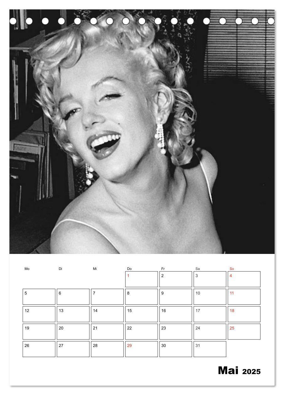 Bild: 9783457023549 | Marilyn Monroe. Weltstar und Sexsymbol (Tischkalender 2025 DIN A5...