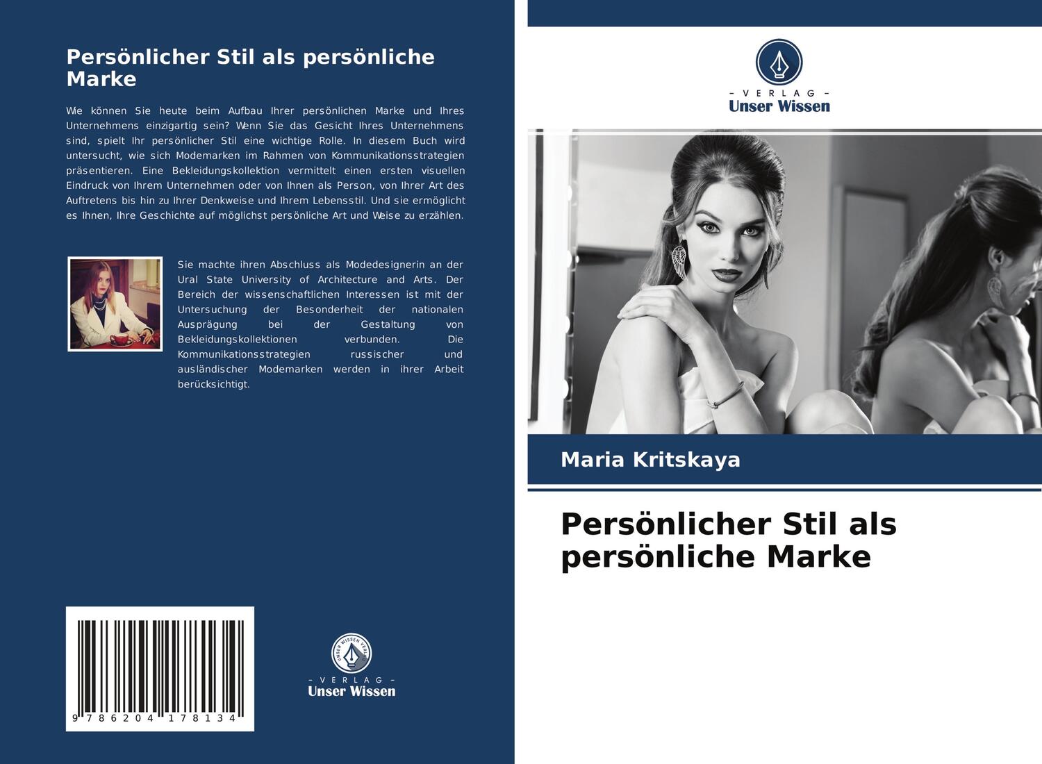 Cover: 9786204178134 | Persönlicher Stil als persönliche Marke | Maria Kritskaya | Buch