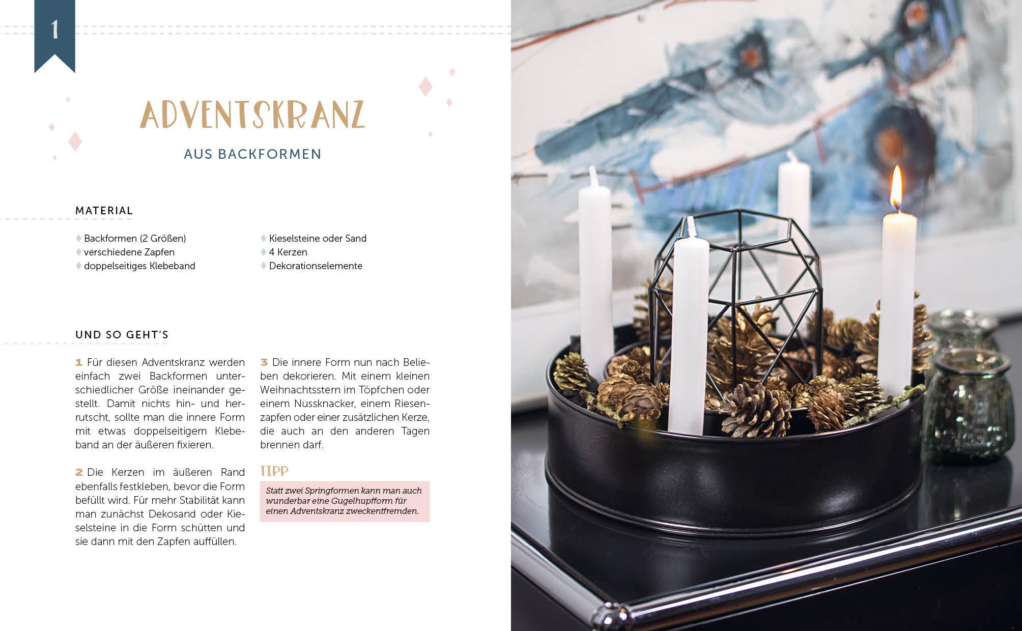 Bild: 9783745907261 | Mein Adventskalender-Buch: DIY Christmas | Ina Mielkau | Buch | 112 S.