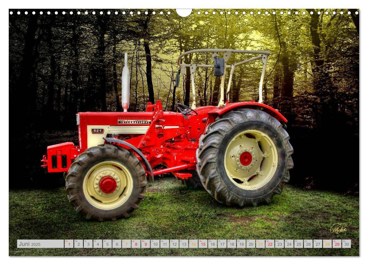 Bild: 9783435607341 | Oldtimer Schätze. Ein Traktoren-Kalender (Wandkalender 2025 DIN A3...