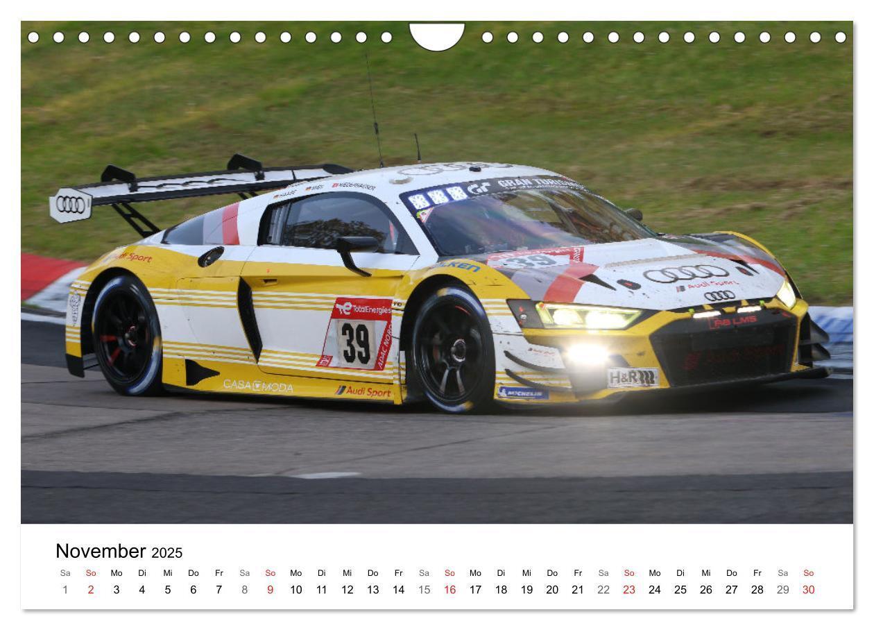 Bild: 9783435839834 | Die Vier Ringe im Motorsport (Wandkalender 2025 DIN A4 quer),...