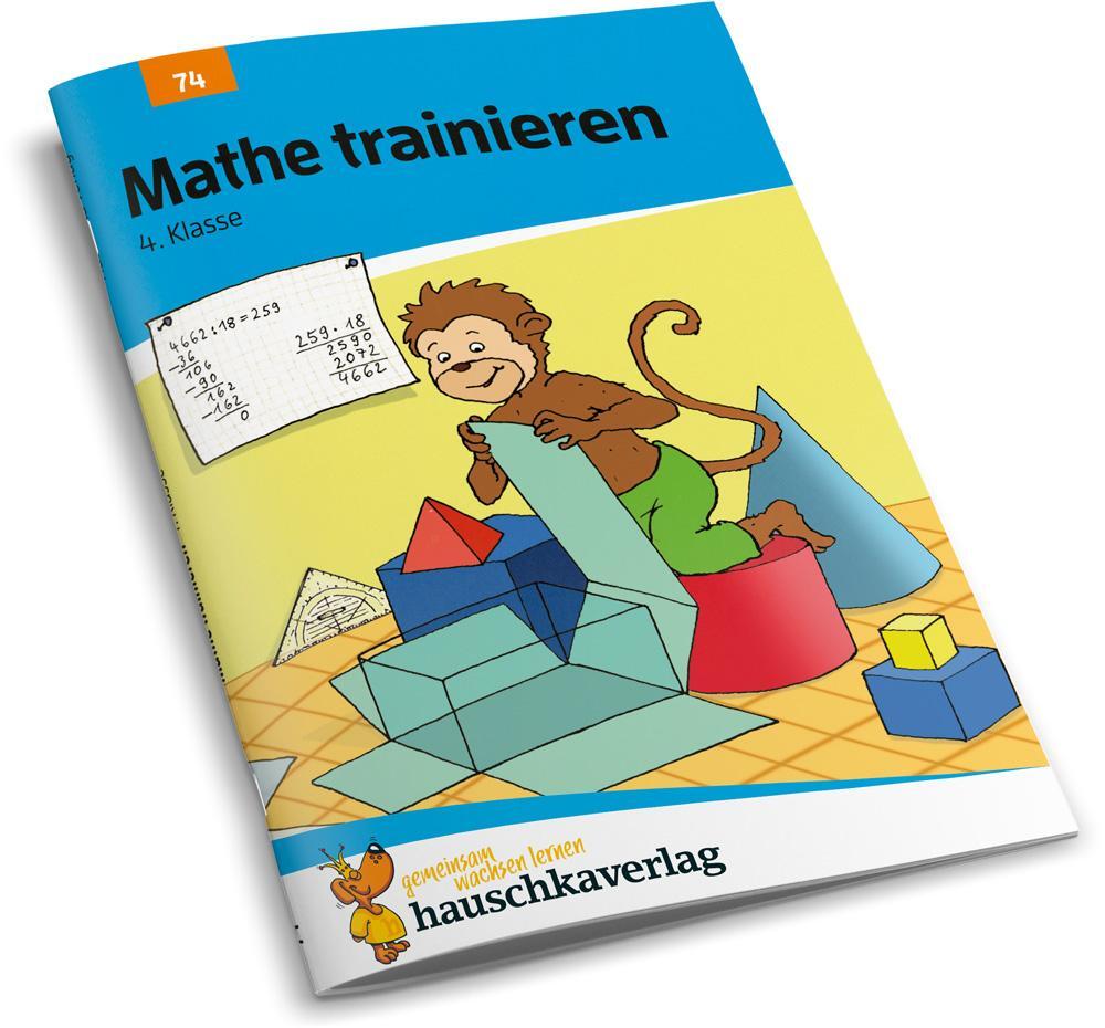 Bild: 9783881000741 | Mathe trainieren 4. Klasse | Adolf Hauschka | Broschüre | Deutsch