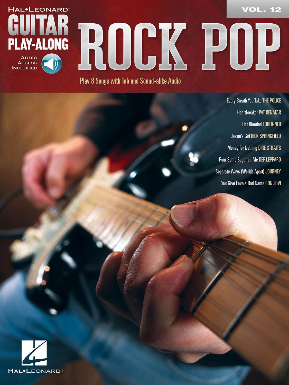 Cover: 888680928025 | Rock Pop | Guitar Play-Along Volume 12 | Guitar Play-Along | 2019
