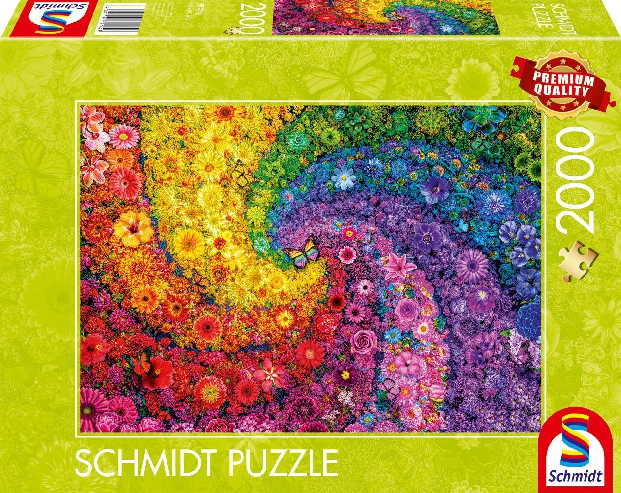 Cover: 4001504597443 | Kunterbunter Blütenwirbel | Spiel | Schachtel | 59744 | 2024 | Schmidt