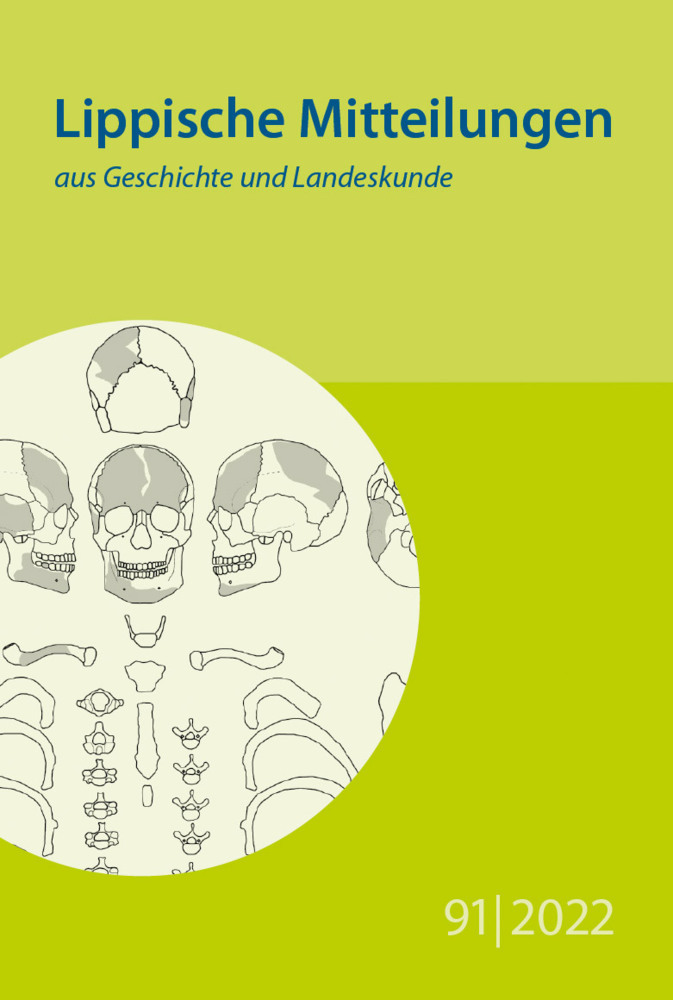 Cover: 9783739513515 | Lippische Mitteilungen aus Geschichte und Landeskunde | 91. Band 2022