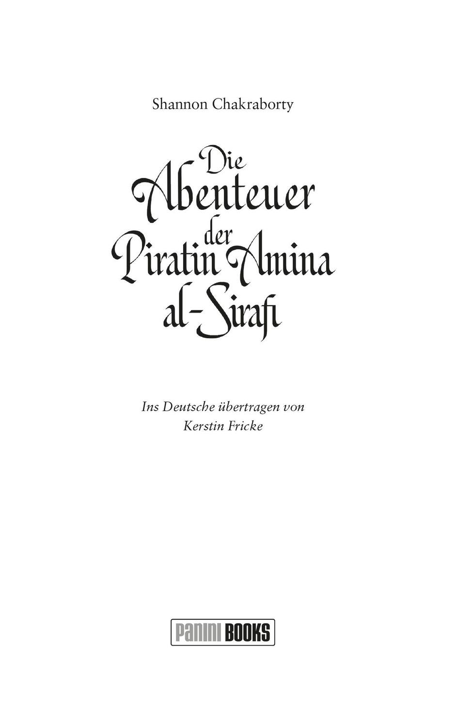 Bild: 9783833243967 | Die Abenteuer der Piratin Amina al-Sirafi | Shannon Chakraborty | Buch