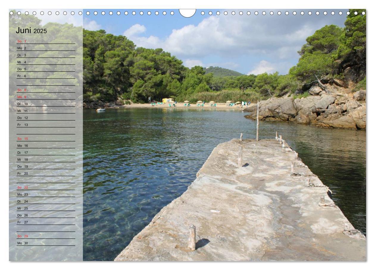 Bild: 9783435773763 | Zauberhaftes Ibiza - Terminplaner (Wandkalender 2025 DIN A3 quer),...