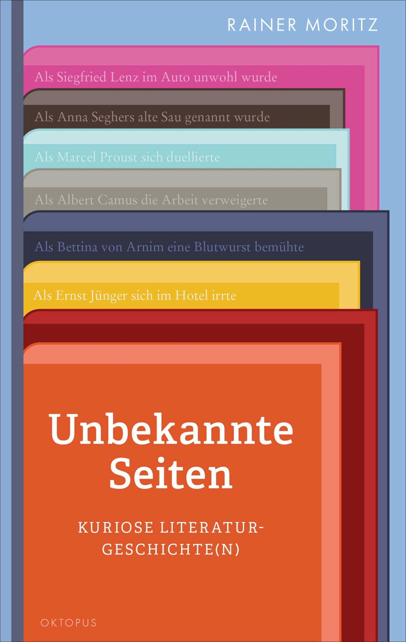 Cover: 9783311300243 | Unbekannte Seiten | Kuriose Literaturgeschichte(n) | Rainer Moritz