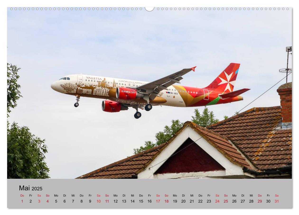 Bild: 9783435266760 | Welt der Flugzeuge - Faszination Luftfahrt 2025 (Wandkalender 2025...