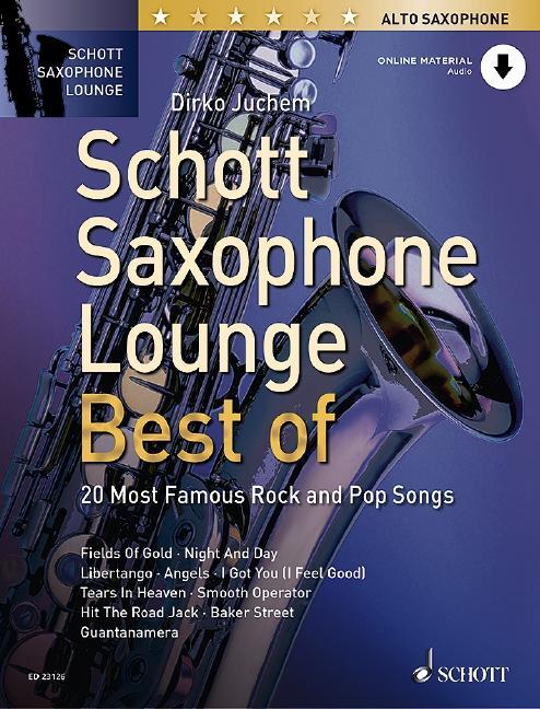 Cover: 9790001206600 | Schott Saxophone Lounge - BEST OF | Broschüre | Buch + Online-Audio
