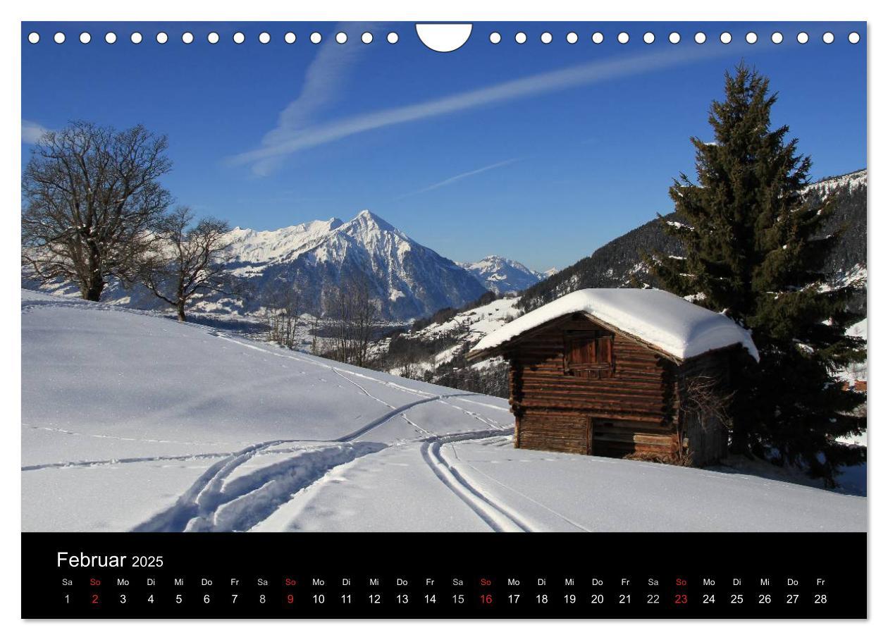 Bild: 9783435771059 | Berner Oberland (Wandkalender 2025 DIN A4 quer), CALVENDO...