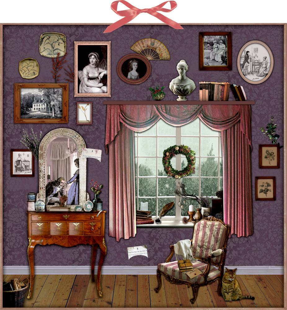 Cover: 4050003719061 | Zettelkalender - Weihnachten mit Jane Austen | Susan Niessen | 1 S.