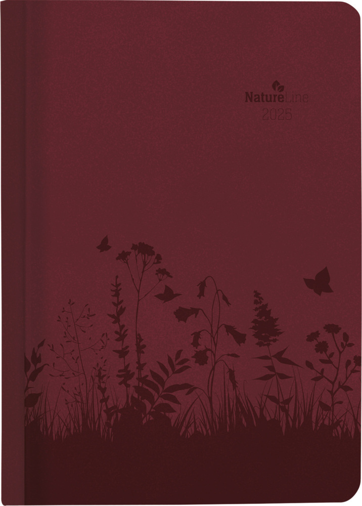 Cover: 4251732343835 | Wochen-Minitimer Nature Line Flower 2025 - Taschen-Kalender A6 - 1...