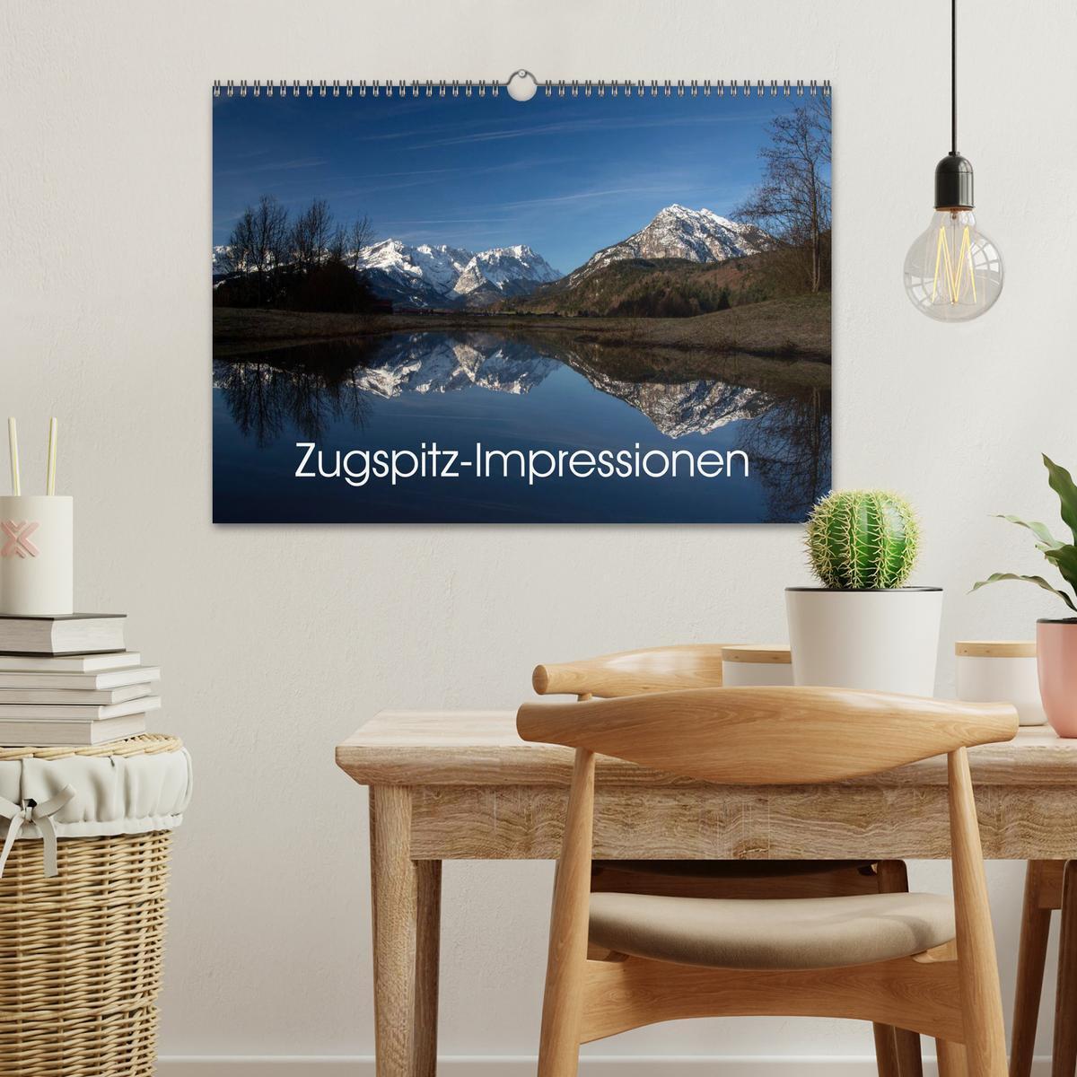 Bild: 9783435590926 | Zugspitz-Impressionen (Wandkalender 2025 DIN A3 quer), CALVENDO...