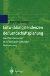 Cover: 9783540645993 | Entwicklungstendenzen der Landschaftsplanung | Karsten Runge | Buch