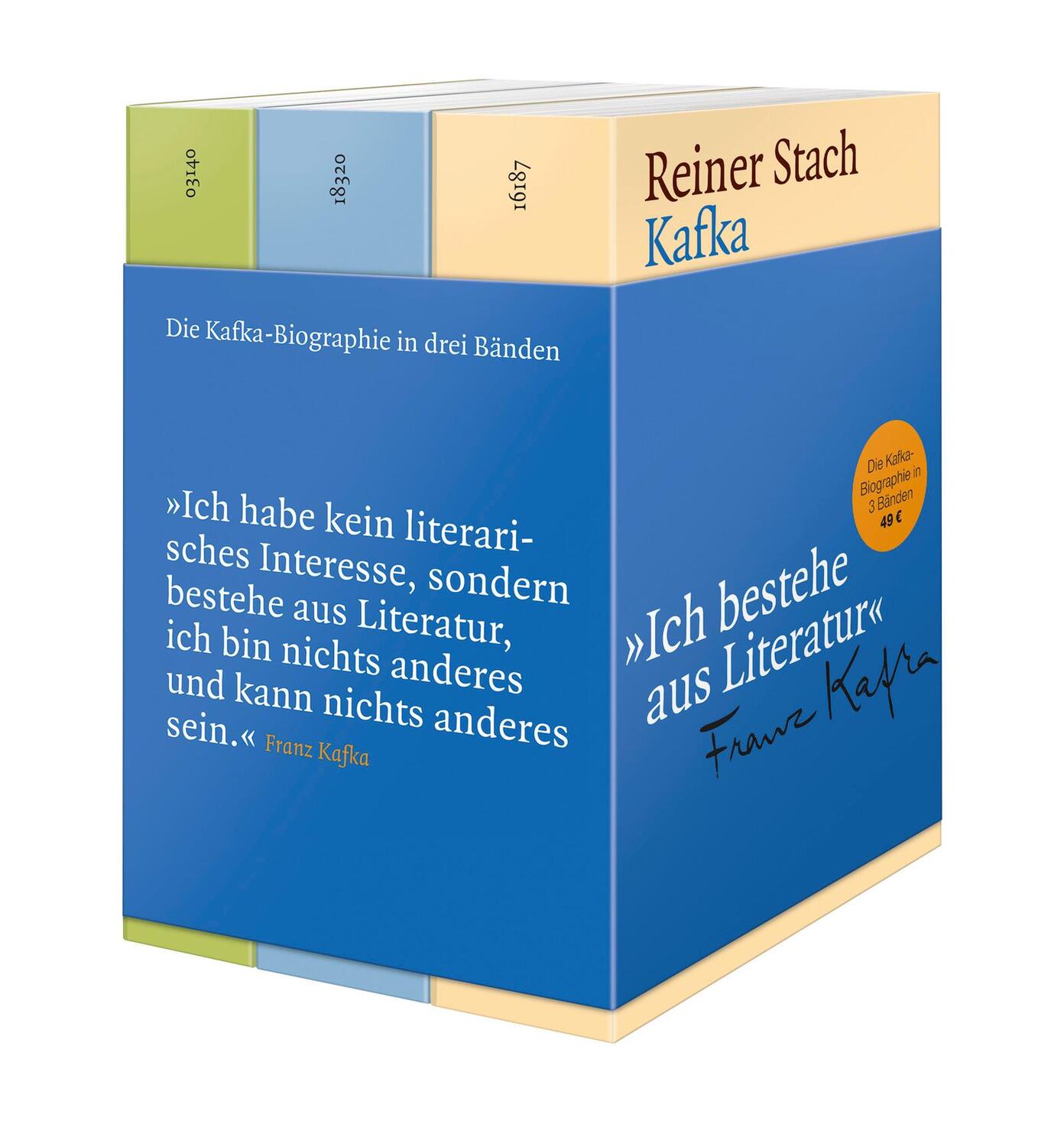Cover: 9783596709694 | Die Kafka-Biographie in drei Bänden | Reiner Stach | Taschenbuch