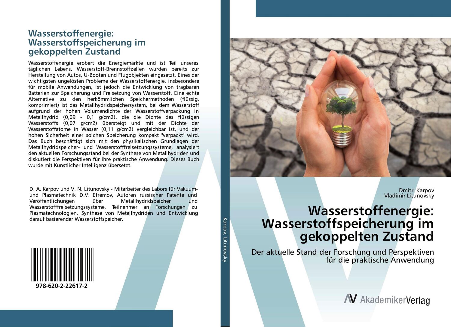 Cover: 9786202226172 | Wasserstoffenergie: Wasserstoffspeicherung im gekoppelten Zustand