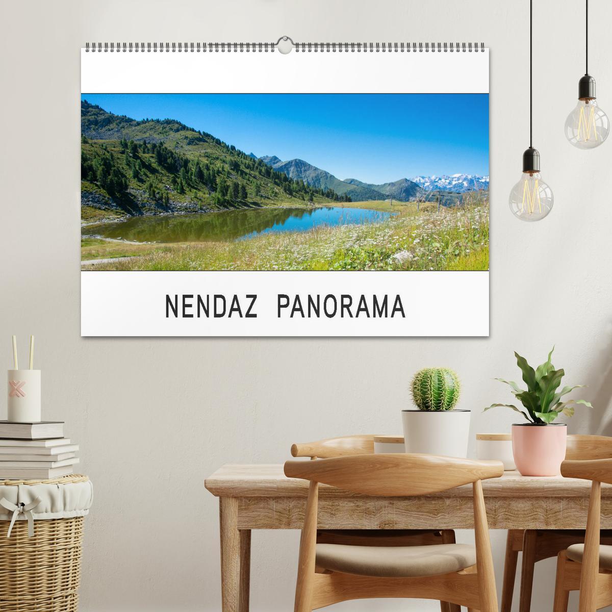 Bild: 9783435108305 | Nendaz Panorama (Wandkalender 2025 DIN A2 quer), CALVENDO...