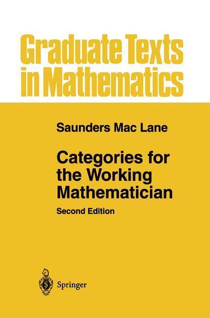 Bild: 9780387984032 | Categories for the Working Mathematician | Saunders Mac Lane | Buch