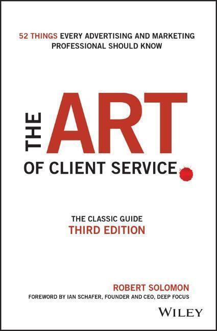 Cover: 9781119227823 | The Art of Client Service | Robert Solomon | Buch | 288 S. | Englisch