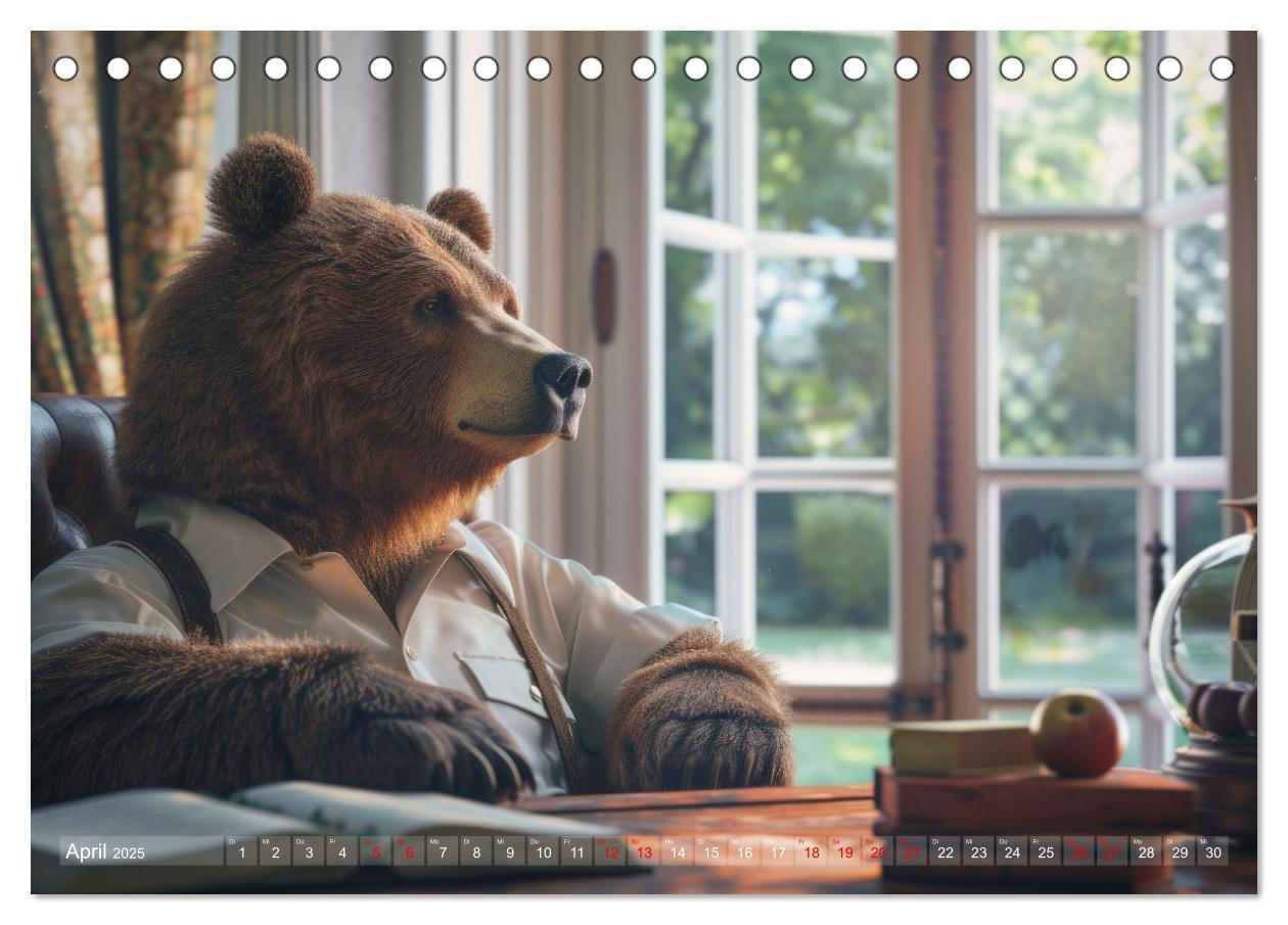 Bild: 9783383784583 | Bären im Büro (Tischkalender 2025 DIN A5 quer), CALVENDO...