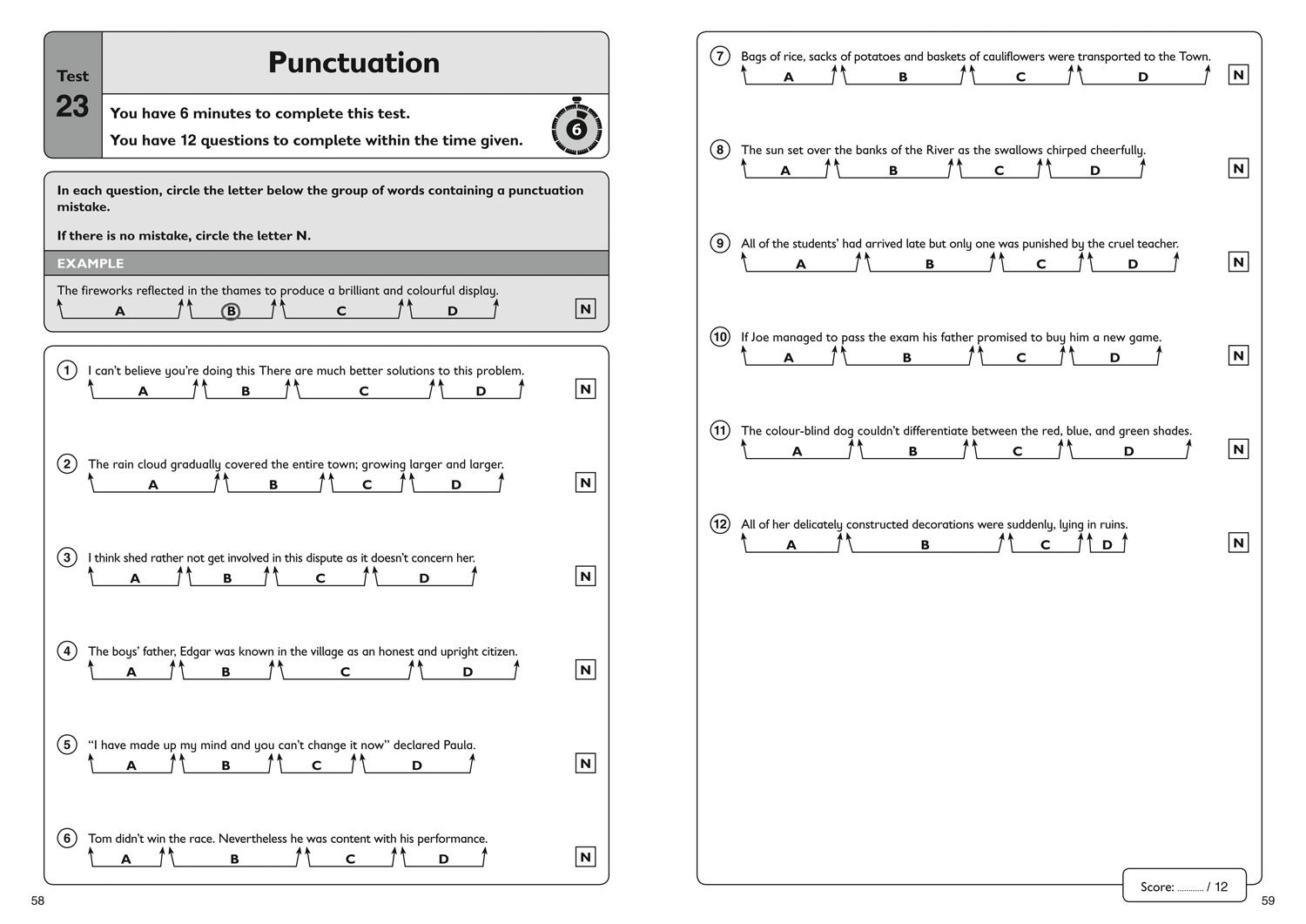 Bild: 9781844199181 | Collins 11+ English Quick Practice Tests Age 10-11 | 11+ (u. a.)