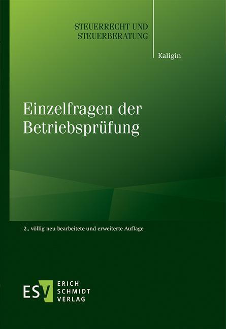 Cover: 9783503195060 | Einzelfragen der Betriebsprüfung | Thomas Kaligin | Taschenbuch | 2021