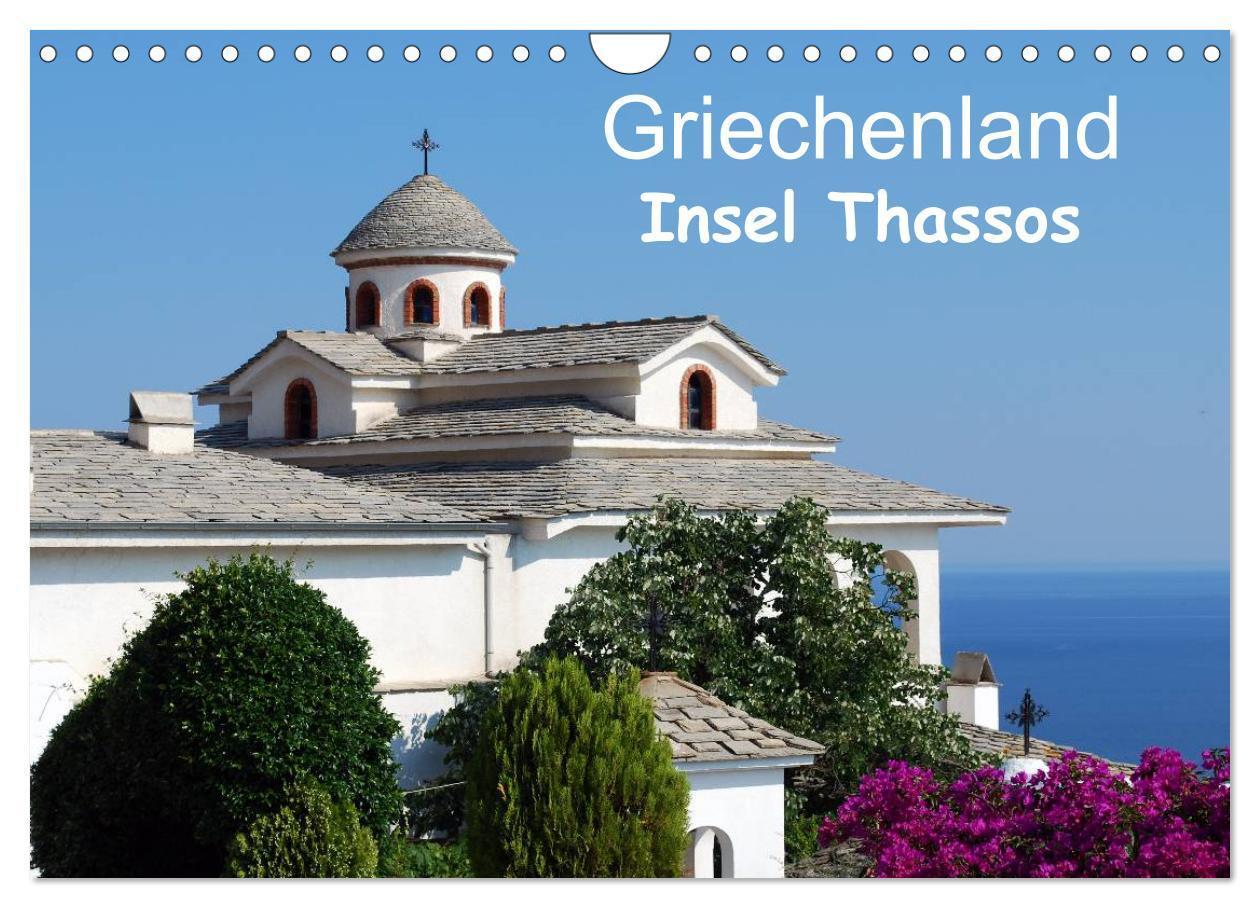 Cover: 9783383599101 | Griechenland - Insel Thassos (Wandkalender 2024 DIN A4 quer),...