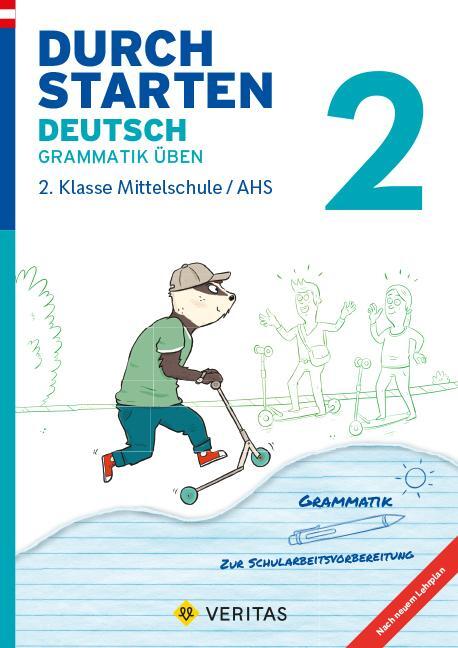 Cover: 9783710137693 | Durchstarten 2. Klasse - Deutsch Mittelschule/AHS - Grammatik | Rasser