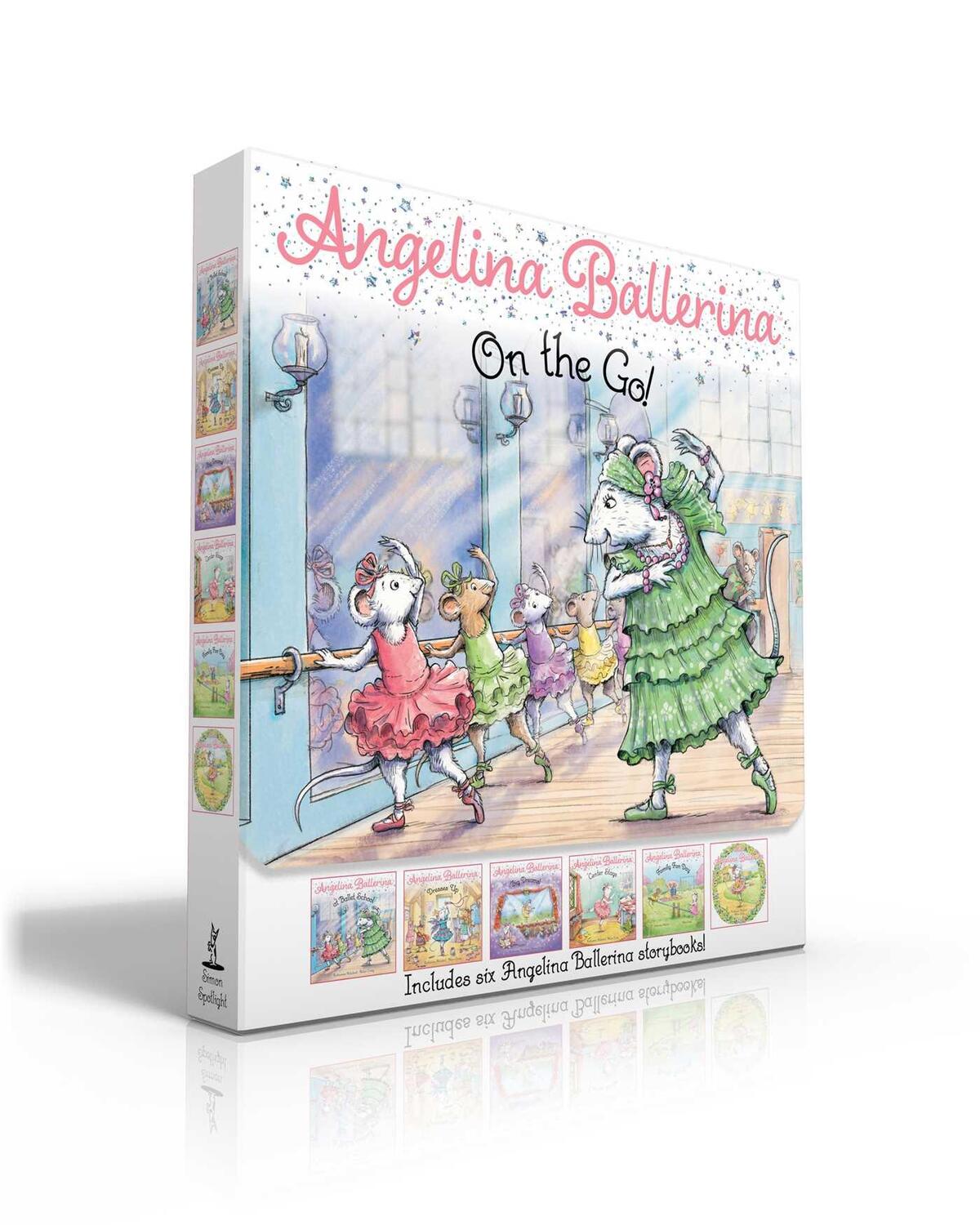 Cover: 9781665901420 | Angelina Ballerina on the Go! (Boxed Set) | Katharine Holabird | Buch