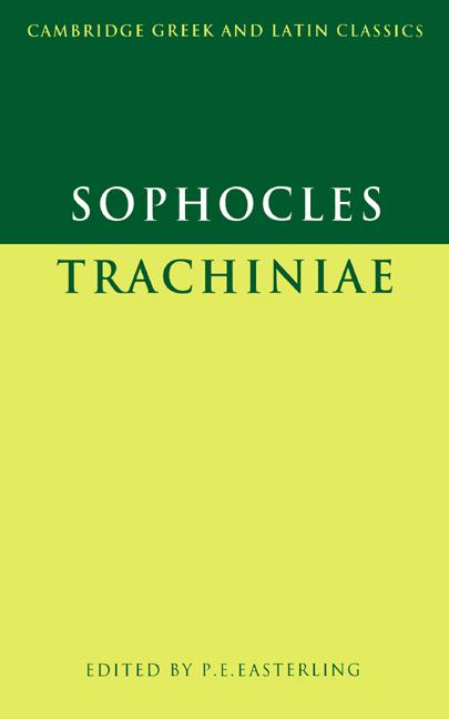 Cover: 9780521287760 | Sophocles | Trachiniae | Sophocles | Taschenbuch | Paperback | 2004