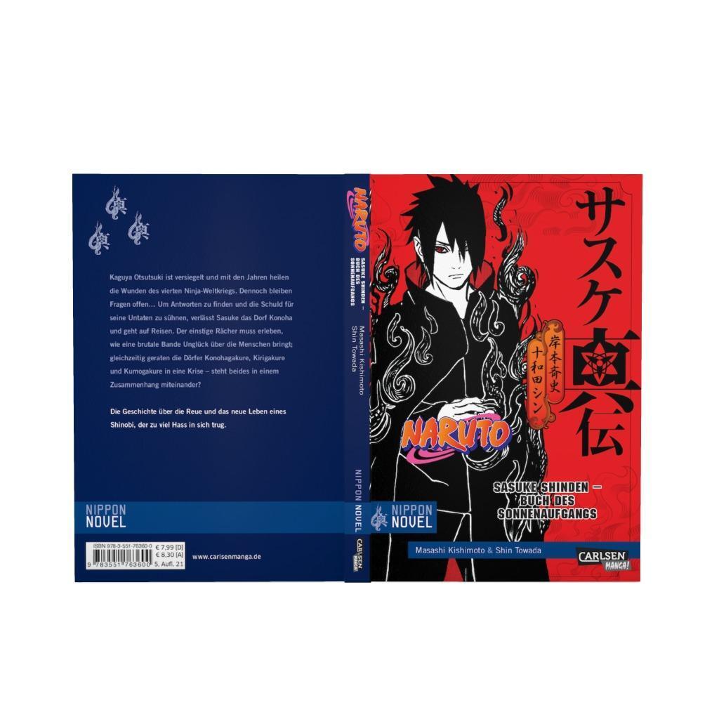 Bild: 9783551763600 | Naruto Sasuke Shinden - Buch des Sonnenaufgangs (Nippon Novel) | Buch
